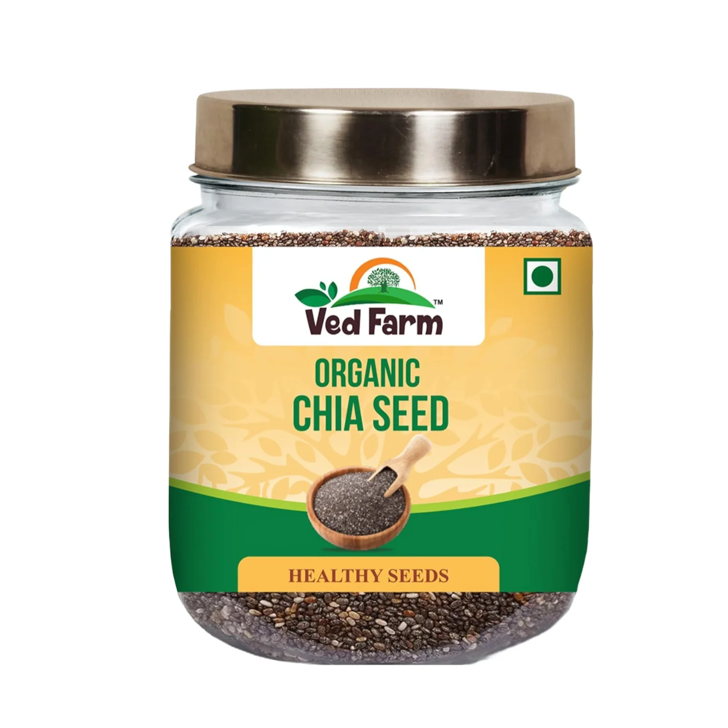 Ved Farm Organic Chia Seeds 500g | Naturally Sourced